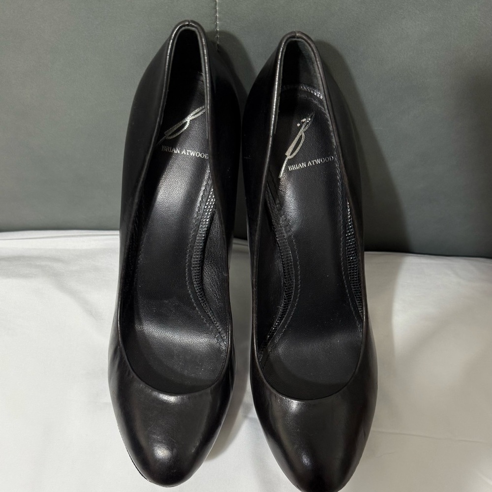 Brian Atwood B Fontaine Classic Black Platform